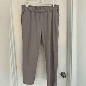 Vuori travel pants. Light weight, pull on